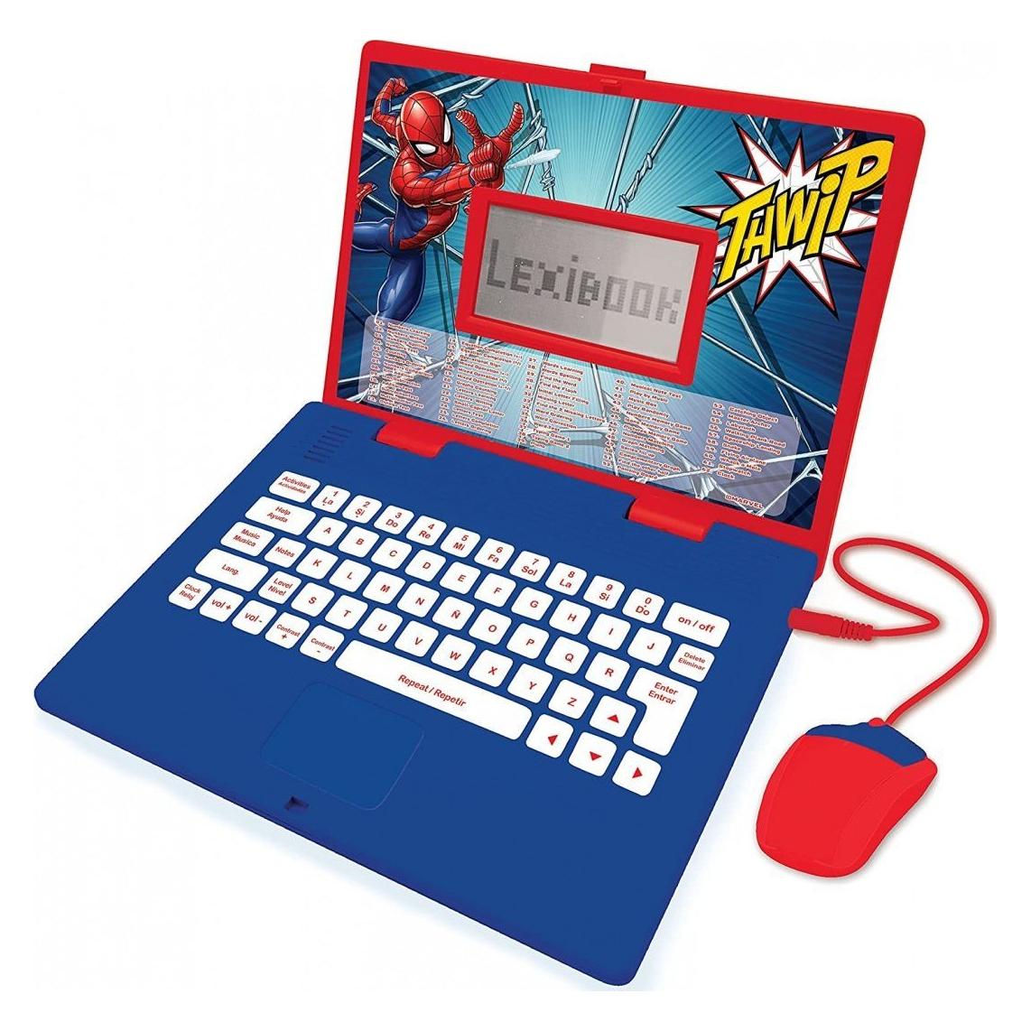 Lexibook Spiderman Lernlaptop Polnisch/Englisch (Englisch, Polnisch) (JC598SPi17)