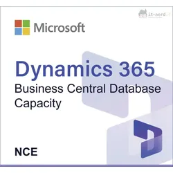 Dynamics 365 Business Central Database Capacity (NCE)