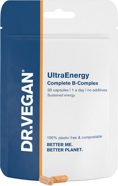 Dr. Vegan UltraEnergy Complete B-Complex 30 cápsulas