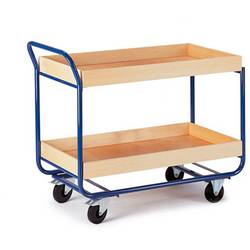ROLLCART Rollcart 1363967 Tischwagen Stahl Traglast (max.): 250 kg Enzianblau (RAL 5010)