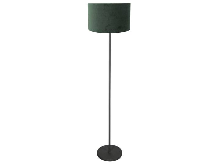 Lampadaire Noor Type A 20 x 134 x 15cm Vert/Noir/Vert Velours E27