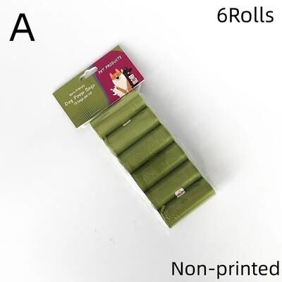 Uplifted Finds New Pet Biodegradable Trash Bag Bulk Scented Degradable Dog Poop Bags style A 6 Rolls