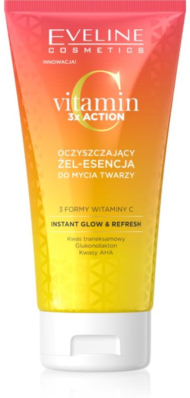 Eveline Cosmetics Vitamin C 3x Action cleansing gel With AHAs 150 ml