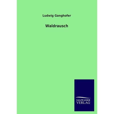 Waldrausch, Taschenbuch von Ludwig Ganghofer, Salzwasser, 978-3-8460-3443-9