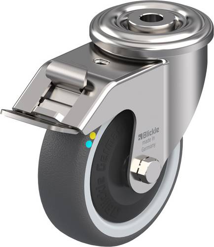 Blickle 853697 LEXR-PATH 100KFD-FI-ELS Lenkrolle mit Feststeller Rad-Durchmesser: 100mm Tragfähigkeit (max.): 130kg 1St.
