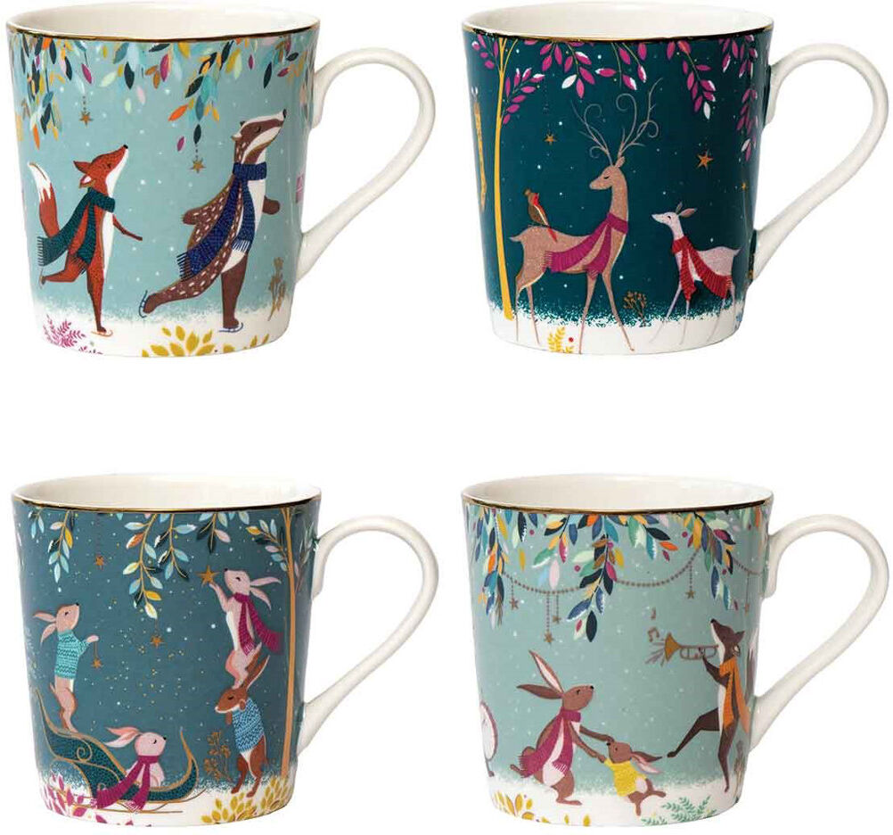 Sara Miller, Woodland Tales - Assorted Mugs MULTI