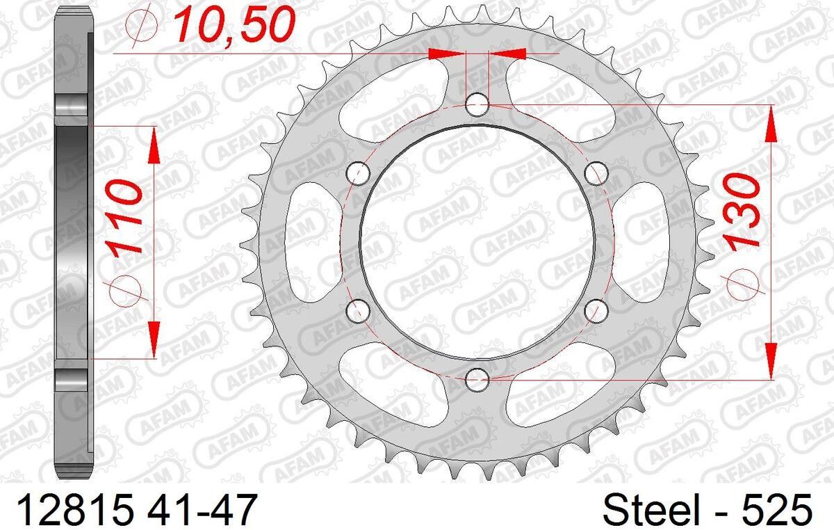 AFAM 12815-45 Chain Sprocket
