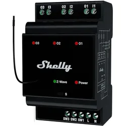 Shelly, Aktor, Qubino Wave Pro 3 (Schaltaktor)