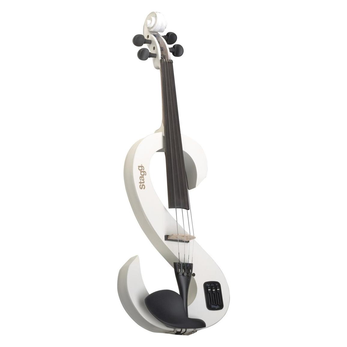 Stagg EVN 4/4 WH E-Geige - Grösse 4/4 - Weiss - Komplettset (SEVN44WH)