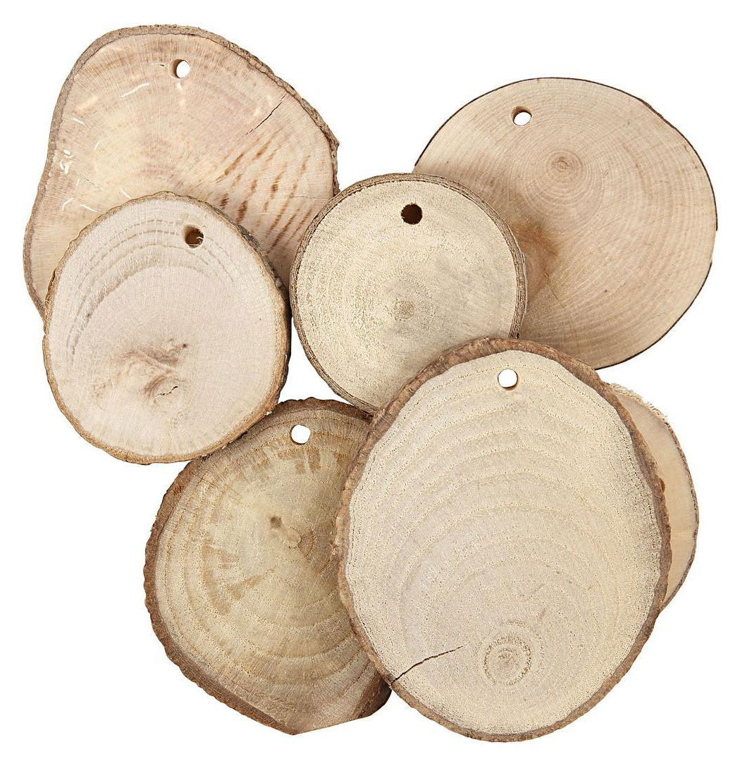 Creativ Company 502290 Houten Ronde Producten, 25 stuks