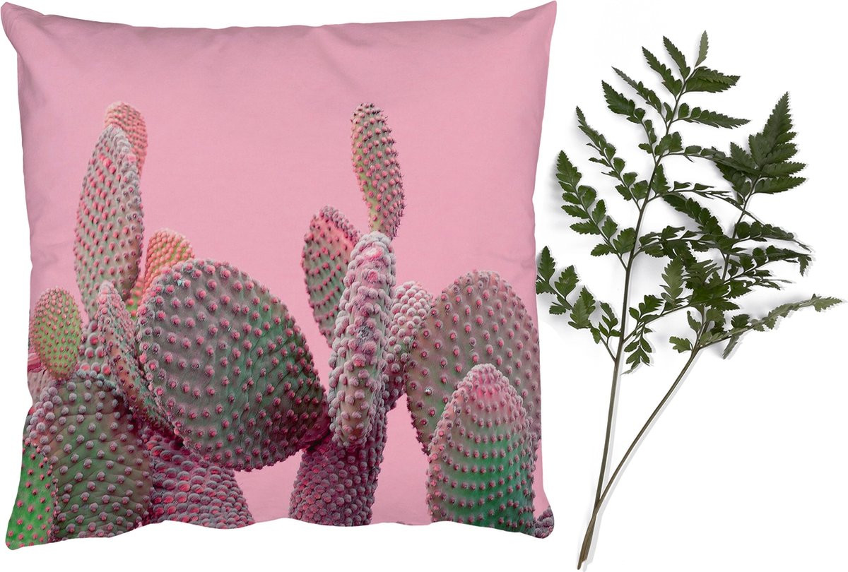 PillowMonkey Sierkussen Cactus Design 45 x 45 cm