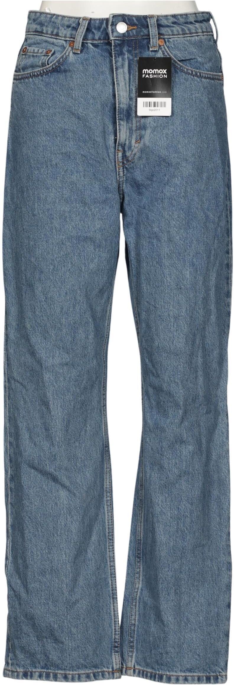 Weekday Damen Jeans, Blau, Gr. W28, Baumwolle - Second Hand