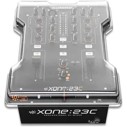 Decksaver Staubschutzcover für Allen & Heath Xone 23 and 23C (Light Edition), Zubehör DJ, Transparent