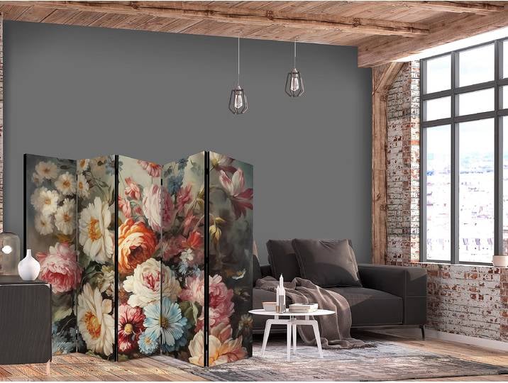 Akustik-Paravent Scent of Nature Andere Beige 225 x 172cm