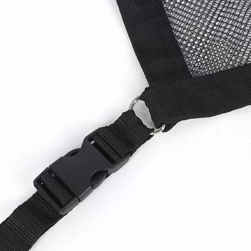INF Auto Dachhimmel Aufbewahrungstasche Kompatibel mit Autozubehör, Schwarzes Doppellagiges Netz 80x53cm für Praktische Lagerung