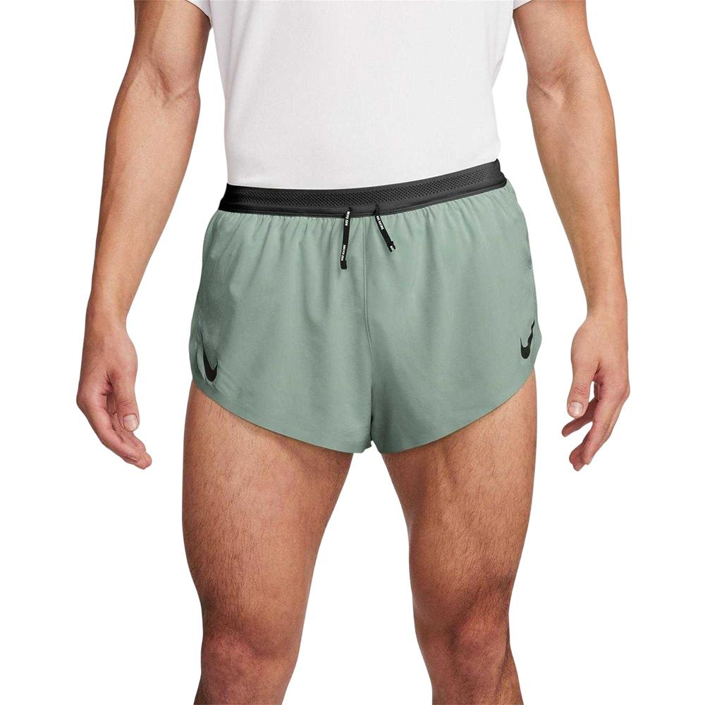 Nike - "Aero" Laufshorts für Herren (Grün)