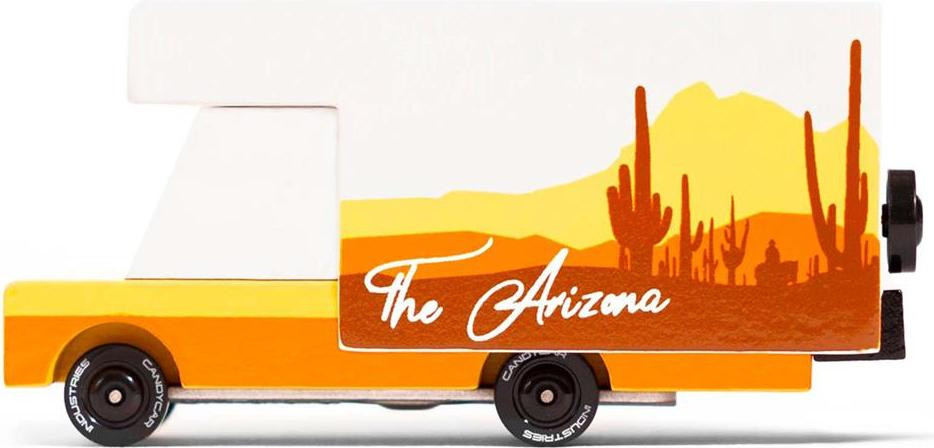 Candylab houten speelgoedauto Arizona camperbus voor kinderen