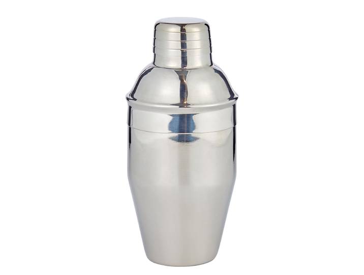 Cocktailshaker 7 x 14 x 7cm Silber/Silber