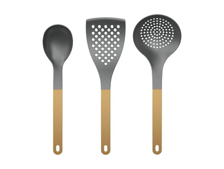 Rosti Ustensiles de cuisine Optima 2, 3 pièces Curry nylon