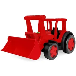 Wader Riesentraktorlader rot