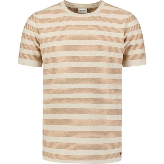 No Excess Pullover short sleeve crewneck stri