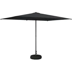 vidaXL Garten-Schirm mit Fuß 200 x 300 cm Polyester Rechtwinklig
