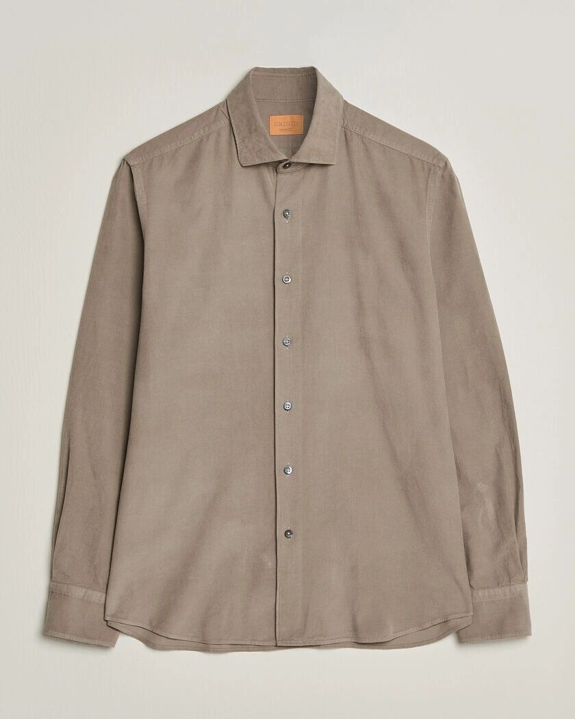 Grigio Corduroy Shirt Beige