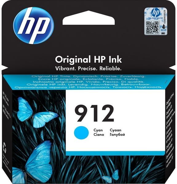 HP 912 (3YL77AE) - Cyan - Cartouche d'encre