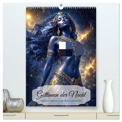 Göttinnen der Nacht (hochwertiger Premium Wandkalender 2027 DIN A2 hoch), Kunstdruck in Hochglanz