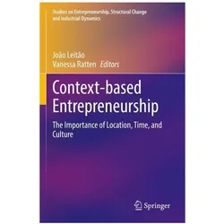 Context-based Entrepreneurship, Fachbücher von João Leitão, Vanessa Ratten, Joo Leito