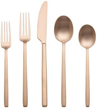 Oneida Dean Satin Rose Gold 20-Piece Flatware Set