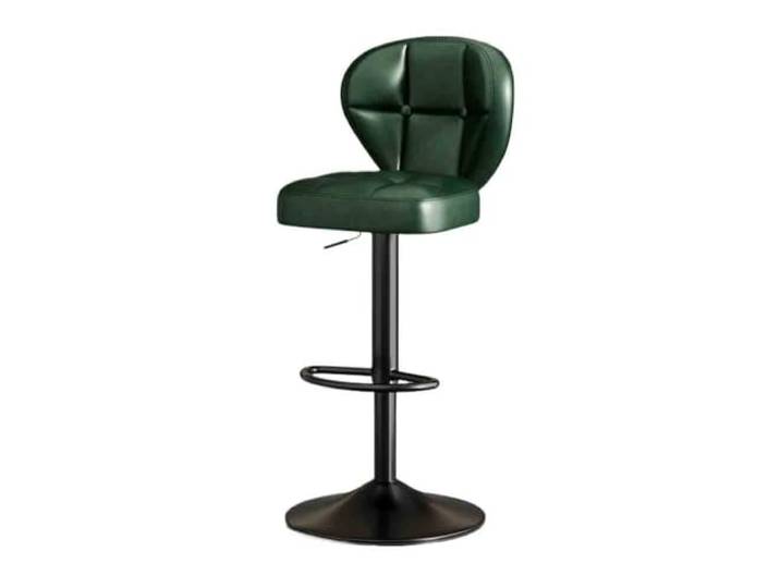 Barstühle Barstuhl, Rückenlehne, Stuhl vorne, Barhocker, hohe Hocker(Green)