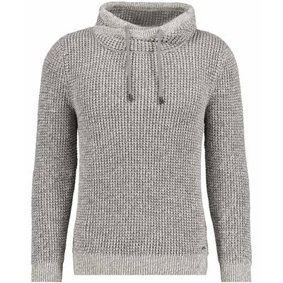 Rollkragenpullover RAGMAN, Herren, Gr. 52, grau, Strick, 100% Baumwolle, ohne Ausschnitt, Pullover Rollkragenpullover