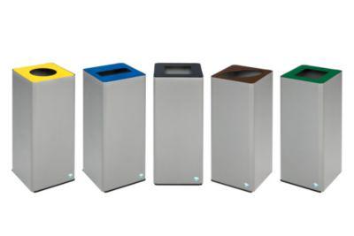 VAR Wertstoffsammler Quadro, 5-fach Sortierung, 350 l, 55 kg