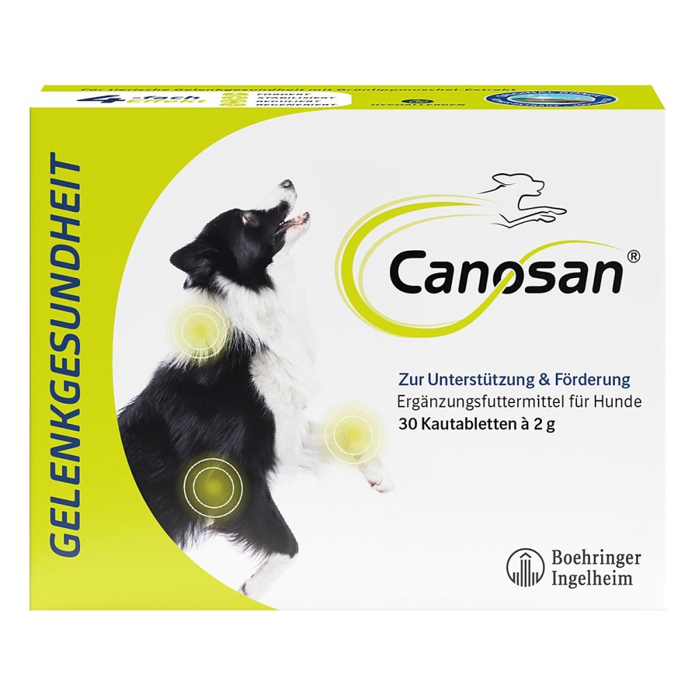 Boehringer Ingelheim VETMEDICA GmbH Canosan Kautabletten für Hunde zur Unterstützung der Gelenke 01745423