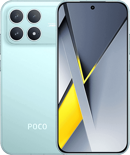 Pocophone POCO F8 Pro 5G, Azul, 512 GB, 12 GB RAM, 6.59" AMOLED, Snapdragon® 8 Elite Mobile Platform, 6210 mAh