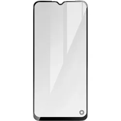 Bigben Connected Displayschutz aus Glas (1 Stk., Oppo A16, Oppo A16s, Oppo A54s), Smartphone Schutzfolie, Schwarz, Transparent