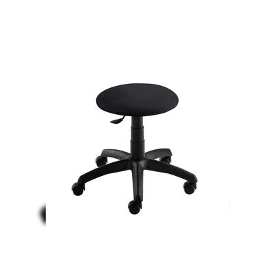 Mayer Sitzmöbel, Drehhocker 1282, Stoff Schwarz, 1282S_26397