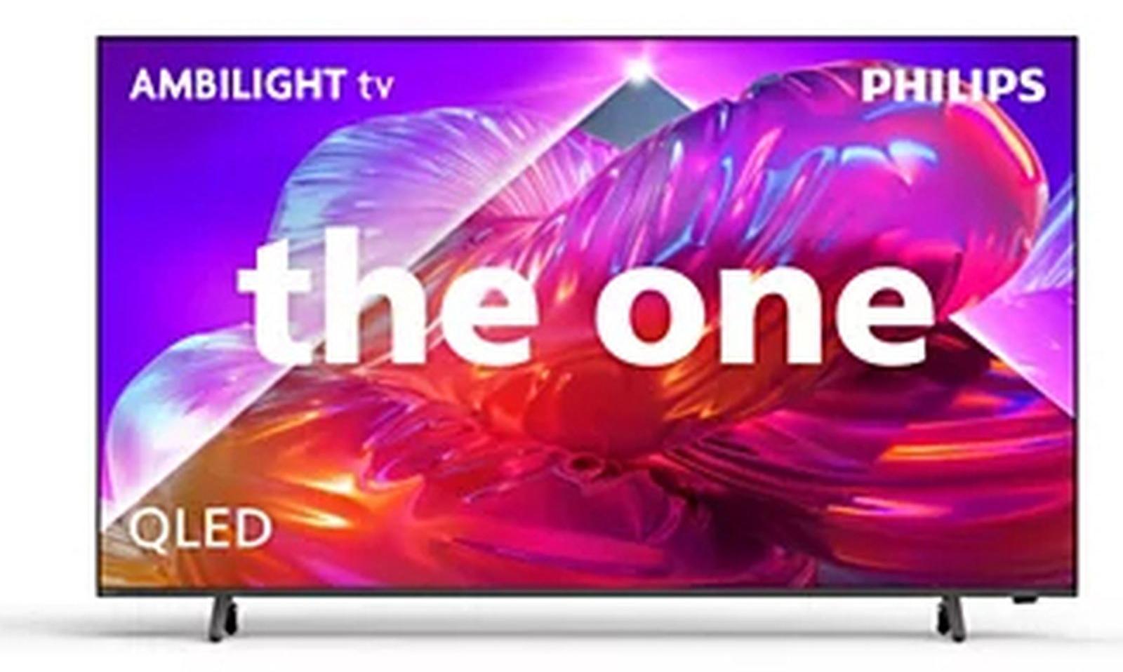 Philips Ambilight 65PQS9001/12, 165,1 cm (65"), 3840 x 2160 Pixel, QLED, Smart-TV, WLAN, Grau