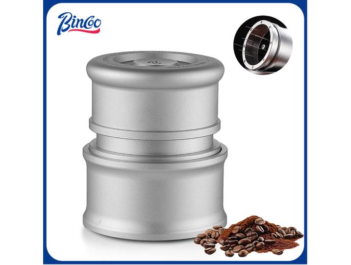 Outil de distribution d'espresso Bincoo 58 mm avec agitateur à aiguilles, aiguille à café en acier inoxydable pour les cafés et la maison