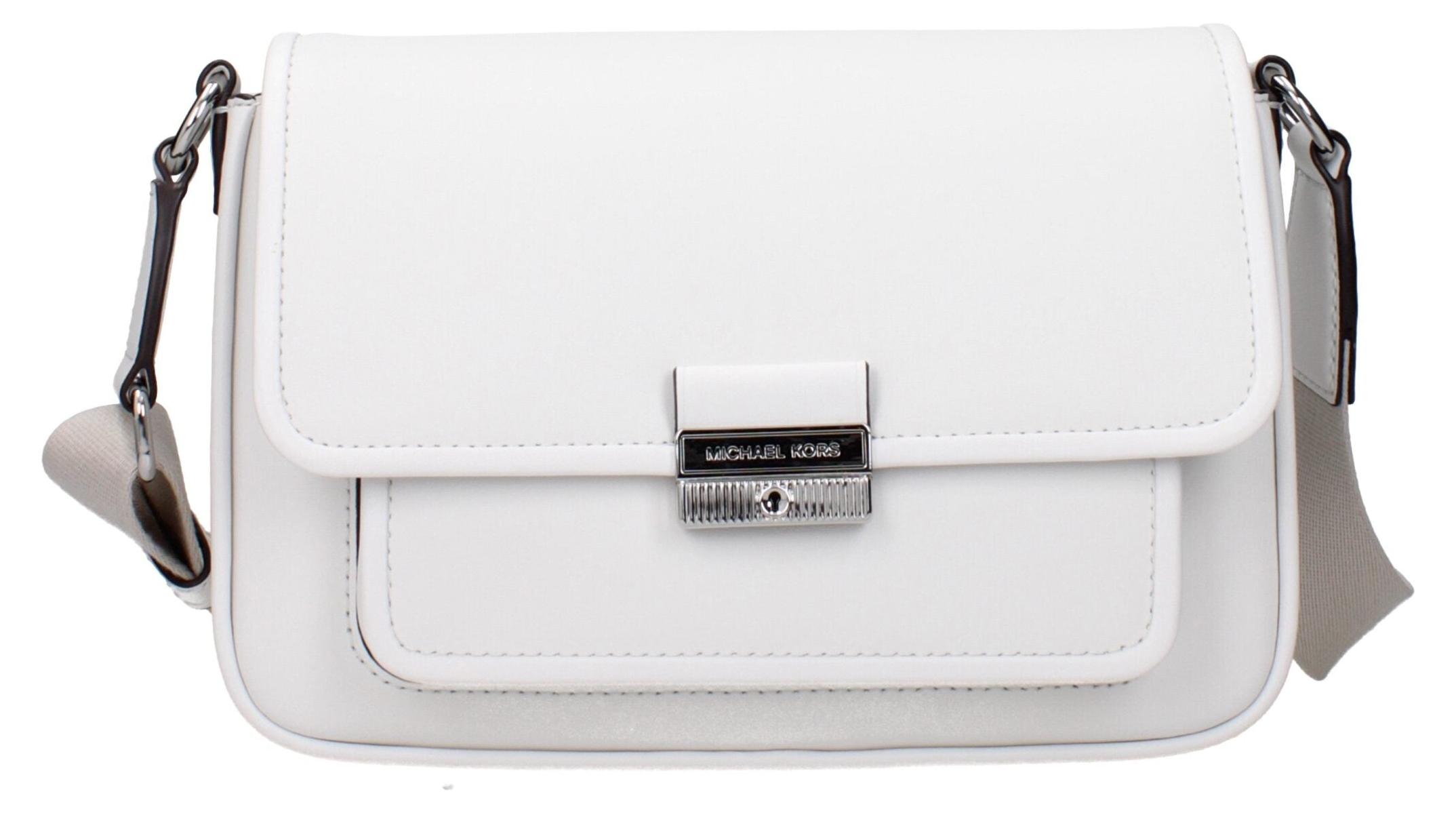 Michael Kors Umhängetasche aus Leder in Weiss