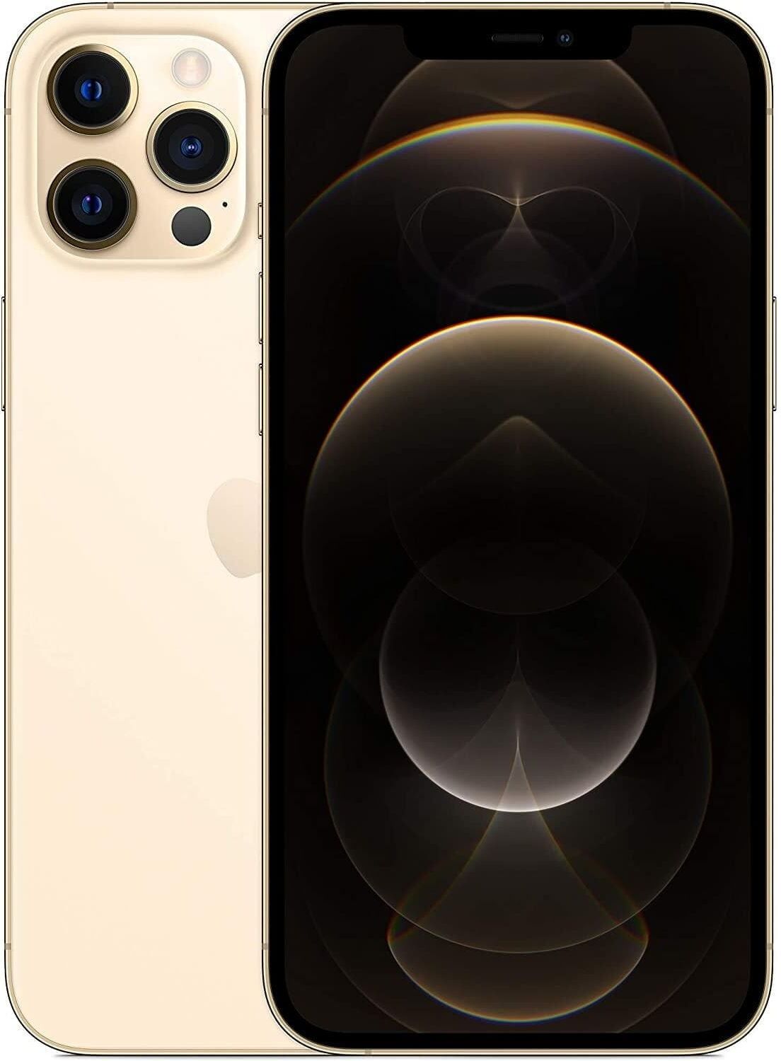 Apple iPhone 12 Pro Max 128GB Gold Sim-Free Unlocked Mobile Phone, Used - Good