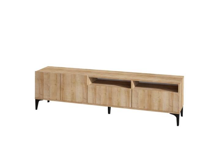 Habitat Garten Tv-Möbel ross beige, Beige, Holz, 35x52x180 cm, Wohnzimmer, TV Möbel, Lowboards, Lowboards stehend
