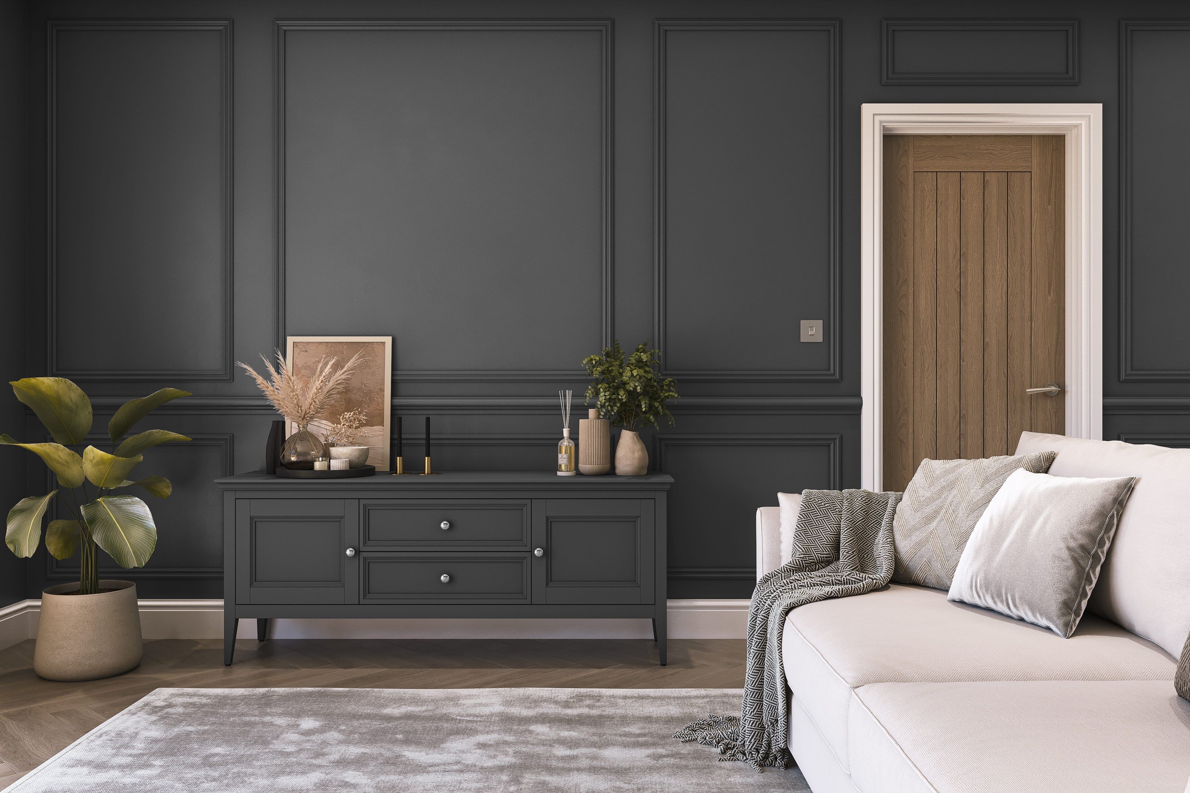 Hemway Peel and Stick Sample - Chalk Paint - Peppercorn Grey