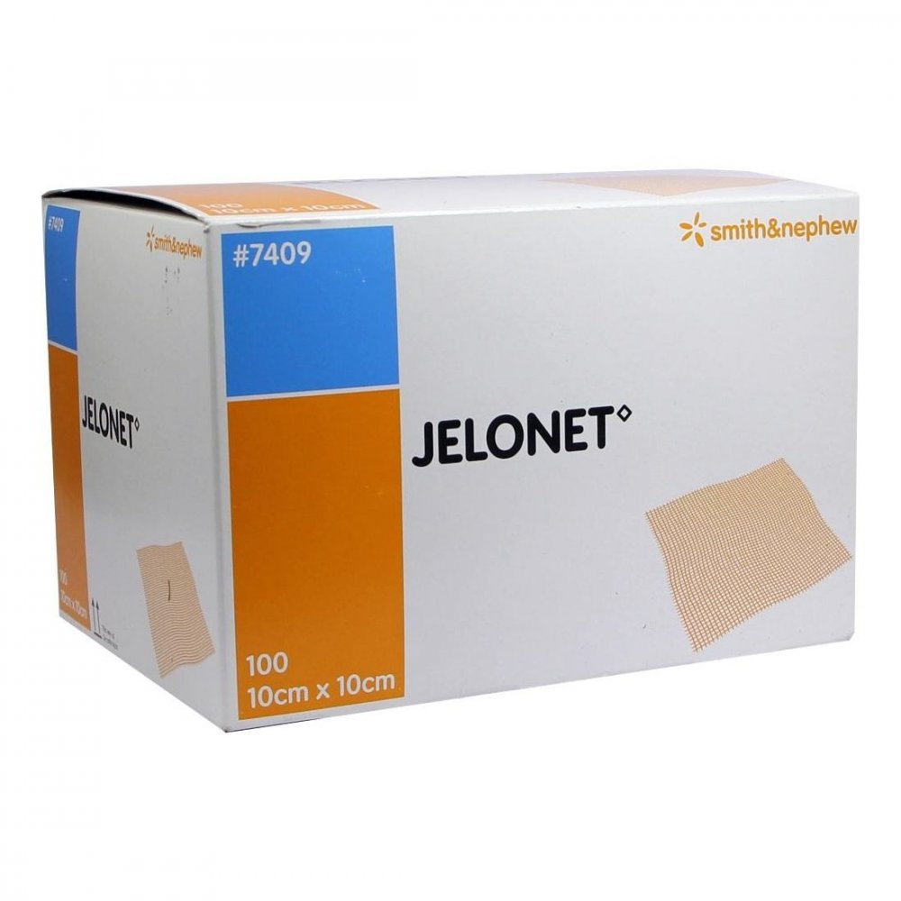 Smith & Nephew GmbH Jelonet Paraffingaze 10x10 cm steril 02782449