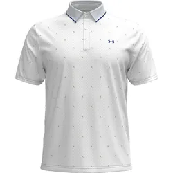 Under Armour Polo Drive Hazard, weiss