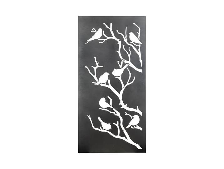 Nouvel Paravent Birdie Anthrazit 2 × 1 m