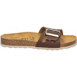 LICO Damen Pantolette Bioline Once Fashion, Größe 37 in Braun Braun