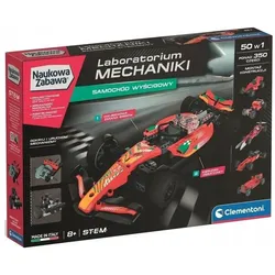 Clementoni Naukowa Zabawa - Laboratorium mechaniki: Samochód wyścigowy