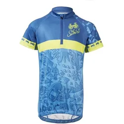 MGA, Jungen, Velotrikot, Silvini Junior Jersey Scrivia CD1434 Kindert -Shirt (134, 140), Blau, 134, 140